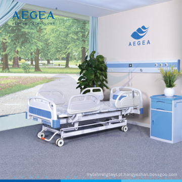 AG-BY104 cabeceira destacável ajustável 3-função do motor elétrico para o quadro da cama com quatro rodas silenciosas